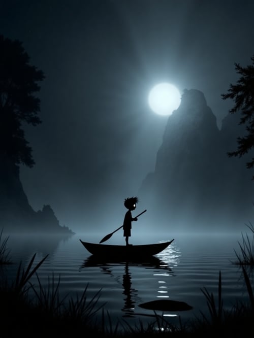 Dark story | silhouettes by ModyMody on Tensor.Art