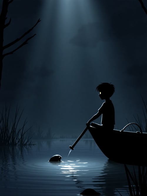Dark story | silhouettes by ModyMody on Tensor.Art