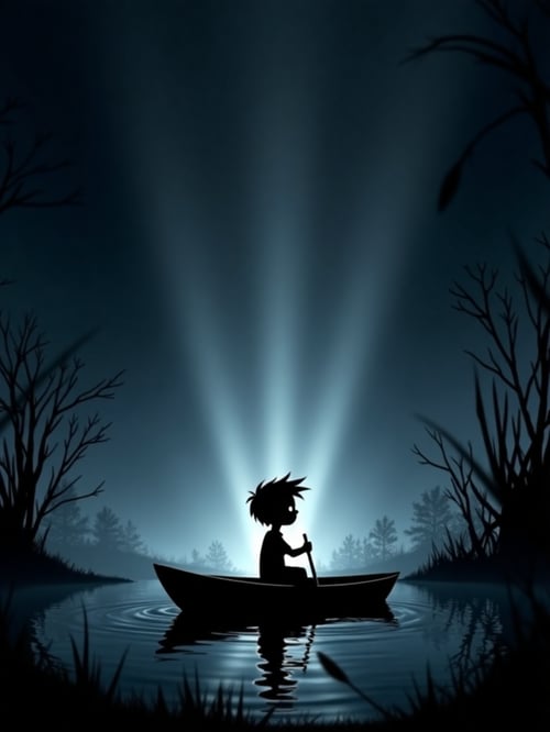 Dark story | silhouettes by ModyMody on Tensor.Art