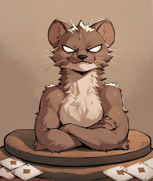 Stoat (Inscription) by Aswoll on Tensor.Art