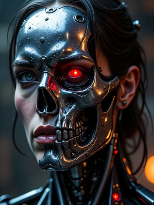 [FLUX]SD3_Ai Terminator Woman by Ai_BayuSari on Tensor.Art