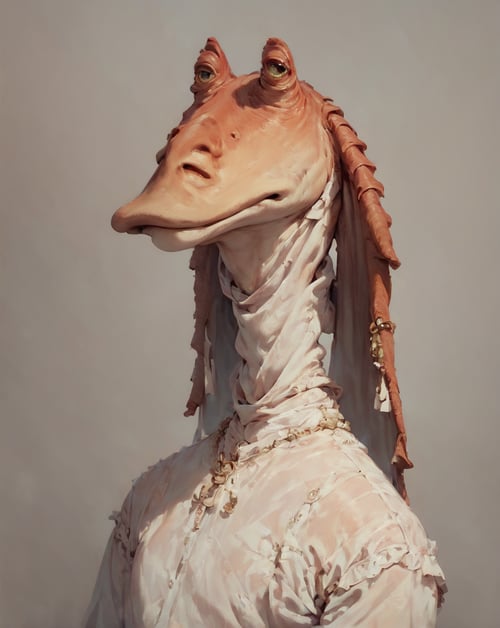 Jar Jar Binks by Aswoll on Tensor.Art
