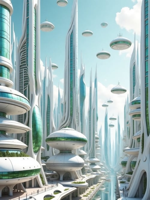 futuristic jetsons by user_791904640085249734 on Tensor.Art