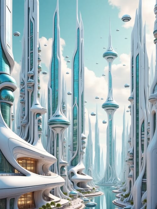 futuristic jetsons by user_791904640085249734 on Tensor.Art