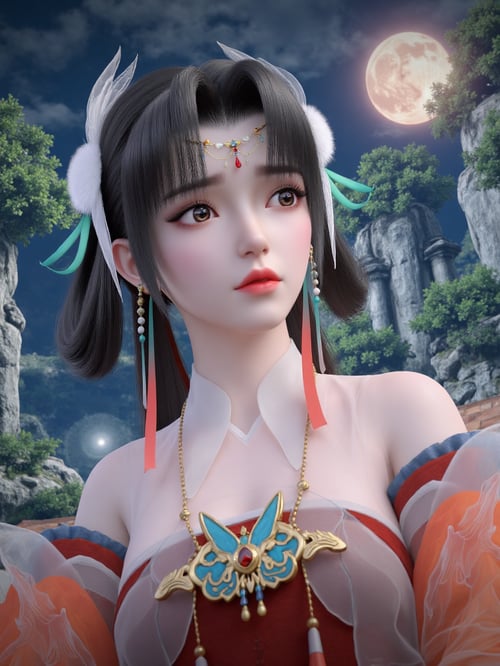 ai月莹|山海伏魔录|国漫女神|古风国风|F by OpenArt on Tensor.Art