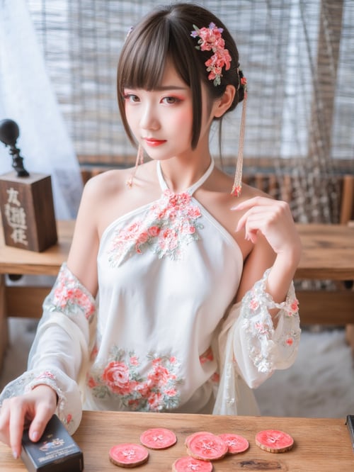 ai汉服肚兜|古风国风|新中式|F by OpenArt on Tensor.Art