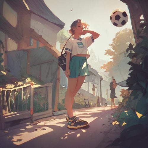 PonyXL Soccer Ball [Soccer/International Football] by rose4020 on Tensor.Art