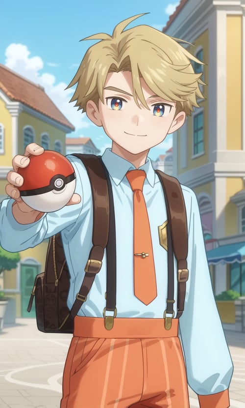 Yuuto - POKÉTOON (Pony) by Akkun on Tensor.Art