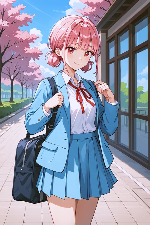 蝶野雛 Chouno Hina(アオのハコ) by yamuchan2024 on Tensor.Art