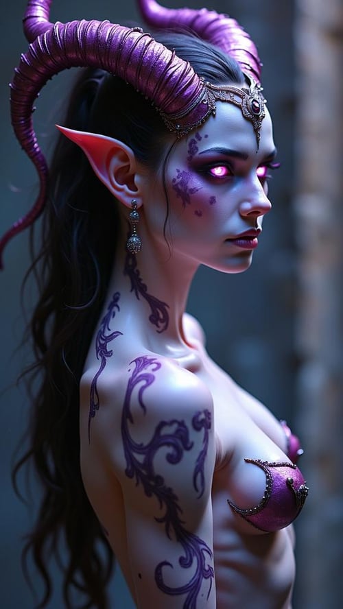 Demon Purple by Slaanesh FLUX @Ethanar by Ethanar on Tensor.Art