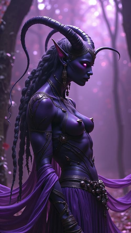 Demon Purple by Slaanesh FLUX @Ethanar by Ethanar on Tensor.Art