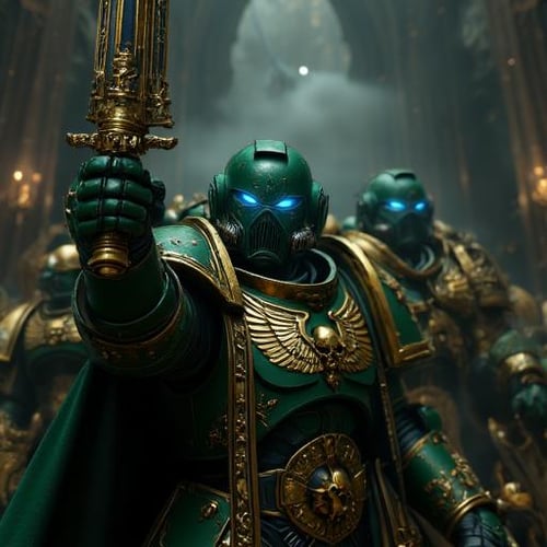 Warhammer 40k Space Marine FLUX @Ethanar by Ethanar on Tensor.Art