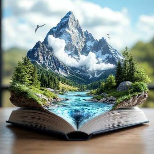 Worlds in Books FLUX @Ethanar by Ethanar on Tensor.Art