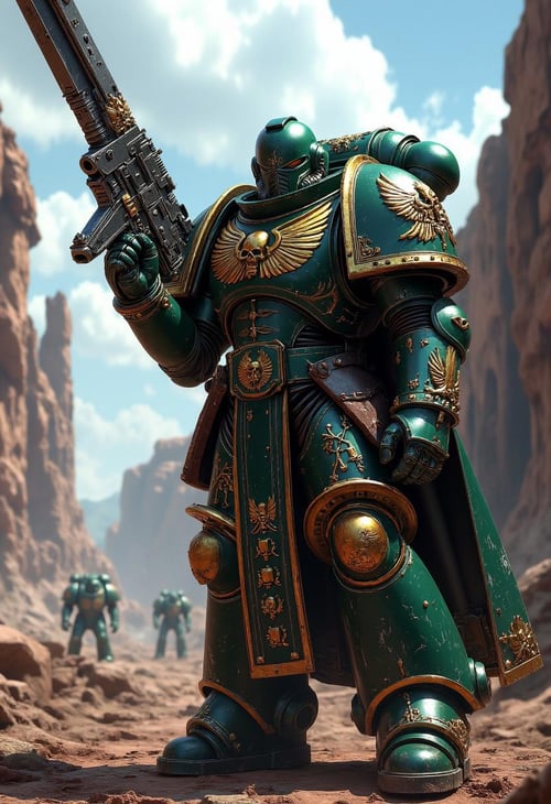 Warhammer 40k Space Marine FLUX @Ethanar by Ethanar on Tensor.Art