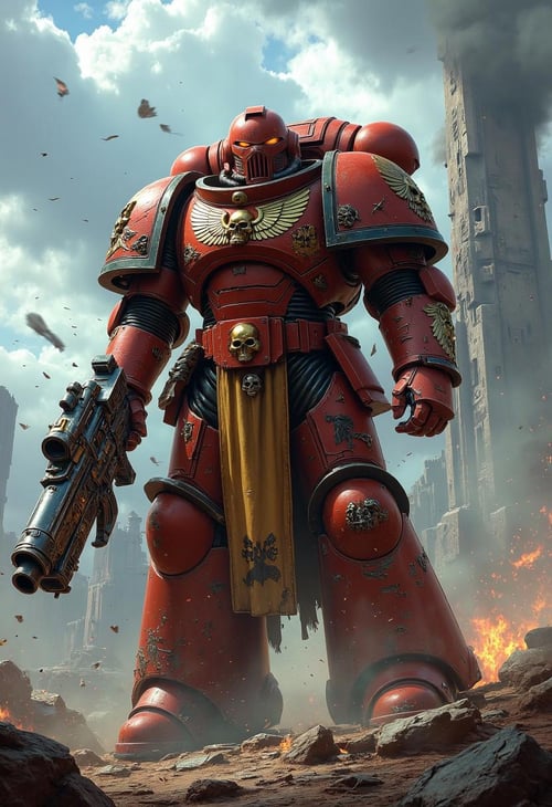 Warhammer 40k Space Marine FLUX @Ethanar by Ethanar on Tensor.Art