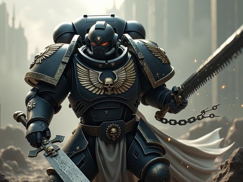 Warhammer 40k Space Marine FLUX @Ethanar by Ethanar on Tensor.Art