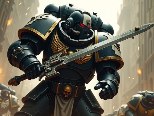 Warhammer 40k Space Marine FLUX @Ethanar by Ethanar on Tensor.Art
