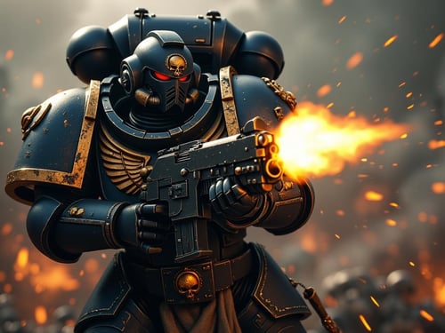 Warhammer 40k Space Marine FLUX @Ethanar by Ethanar on Tensor.Art