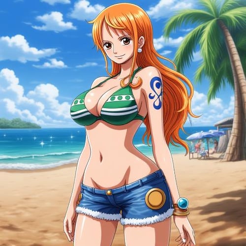 Nami One Piece Anime FLUX @Ethanar by Ethanar on Tensor.Art
