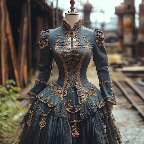 Steampunk Apparel for FLUX by Ethanar on Tensor.Art