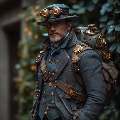 Steampunk Apparel for FLUX by Ethanar on Tensor.Art