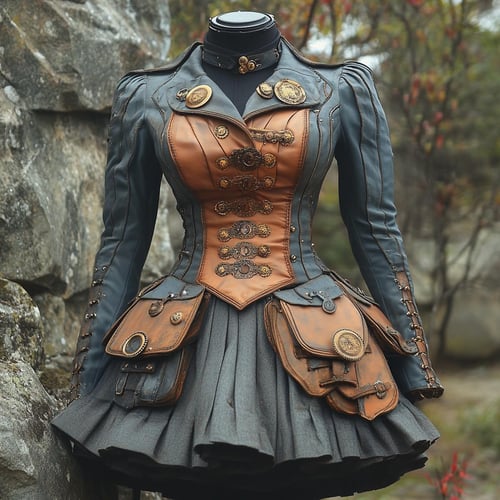 Steampunk Apparel for FLUX by Ethanar on Tensor.Art
