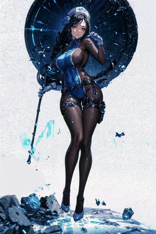 Maiden Ice Rose by THOA on Tensor.Art
