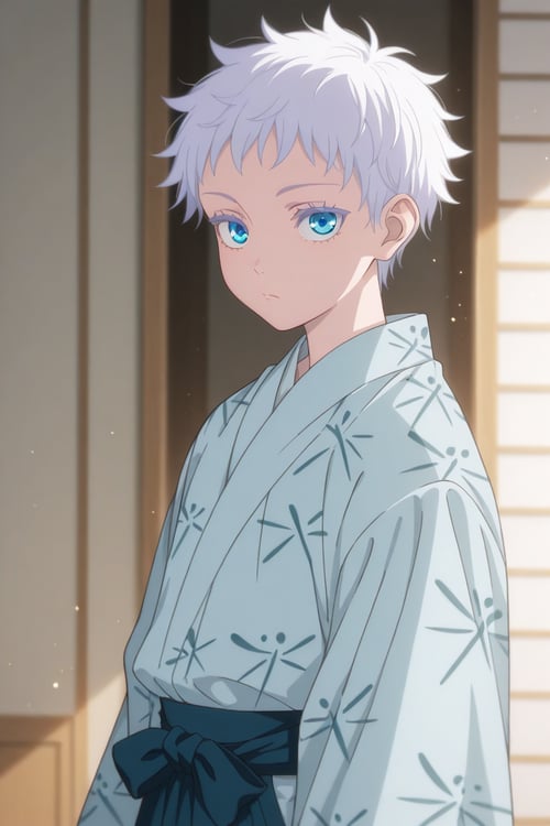 Young Satoru Gojo - Jujutsu Kaisen [Comission] by 25kkai on Tensor.Art