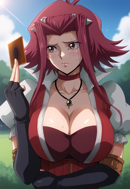 Holding Yu-Gi-Oh Card | Concept Lora by Dwnsty on Tensor.Art