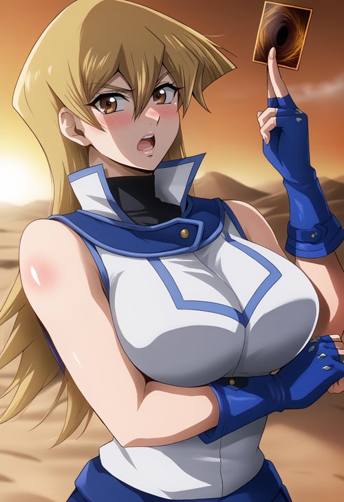 Holding Yu-Gi-Oh Card | Concept Lora by Dwnsty on Tensor.Art