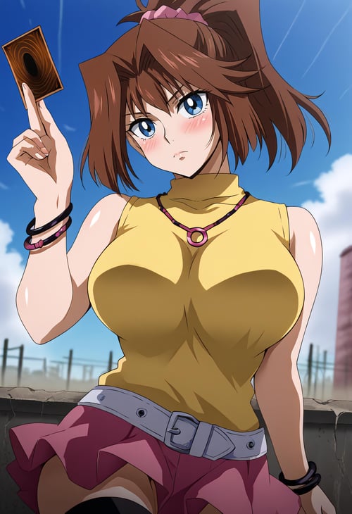 Holding Yu-Gi-Oh Card | Concept Lora by Dwnsty on Tensor.Art
