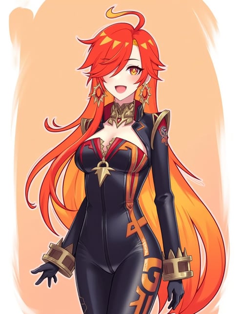 Genshin_Flux｜Mavuika 玛薇卡 火神   原神 by TOM  on Tensor.Art