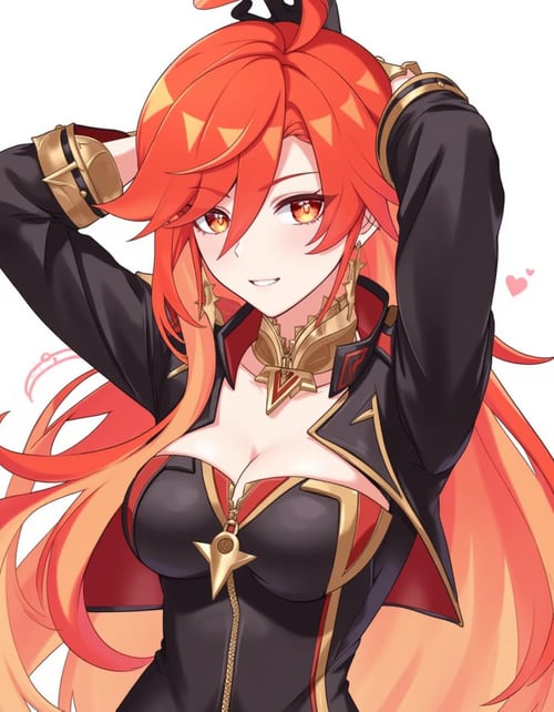 Genshin_Flux｜Mavuika 玛薇卡 火神   原神 by TOM  on Tensor.Art
