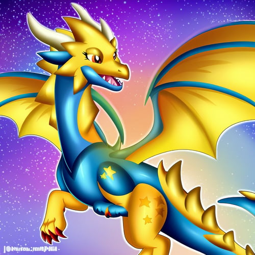 Star Dragon - Dragon City by El Mosquito on Tensor.Art