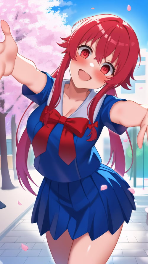 Yuno Gasai (Mirai Nikki) by Dwnsty on Tensor.Art