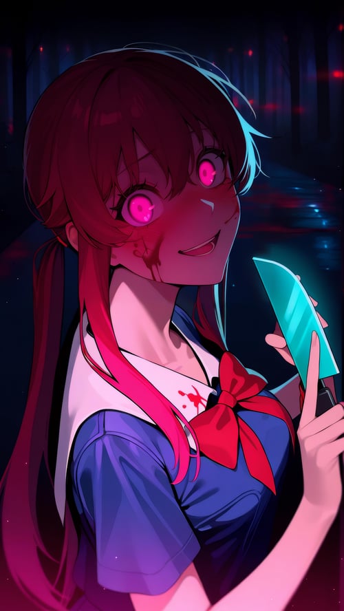 Yuno Gasai (Mirai Nikki) by Dwnsty on Tensor.Art