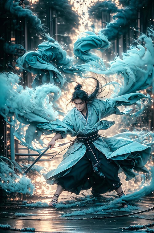 绪儿-武侠 xuer martial arts by B站绪儿已成精 on Tensor.Art