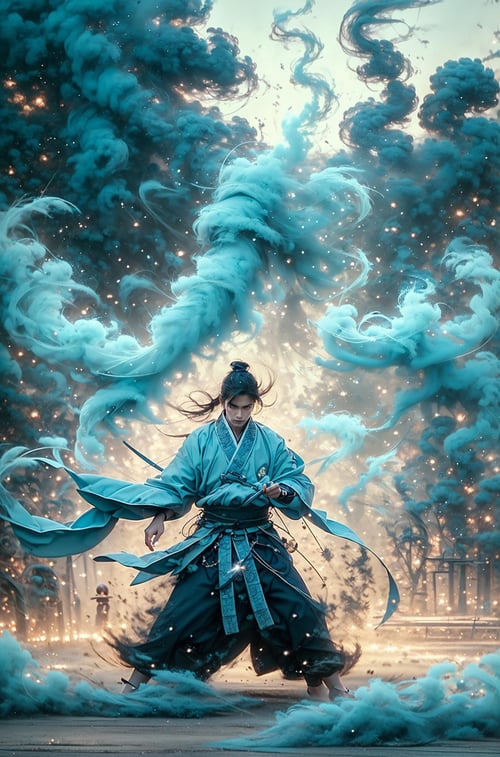 绪儿-武侠 xuer martial arts by B站绪儿已成精 on Tensor.Art