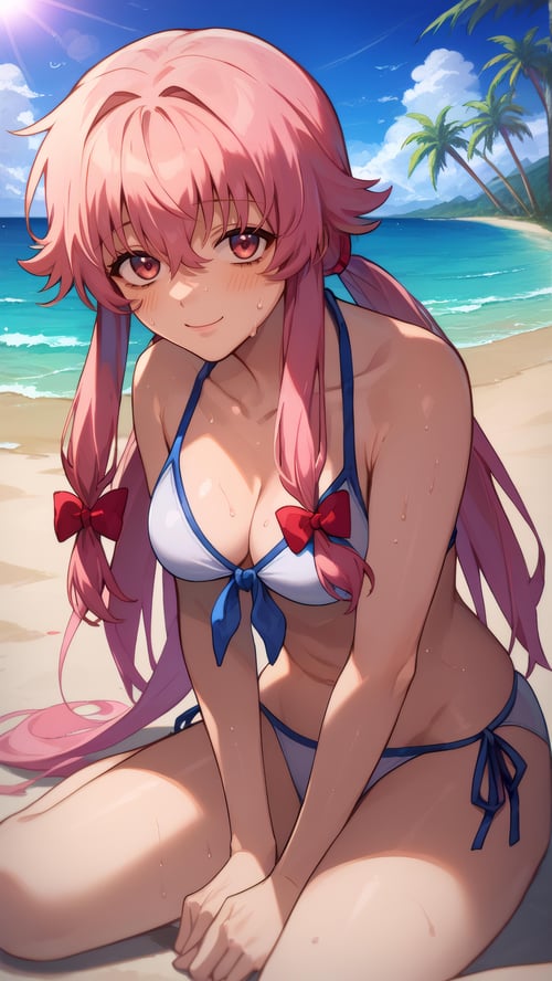 Yuno Gasai (Mirai Nikki) by Dwnsty on Tensor.Art