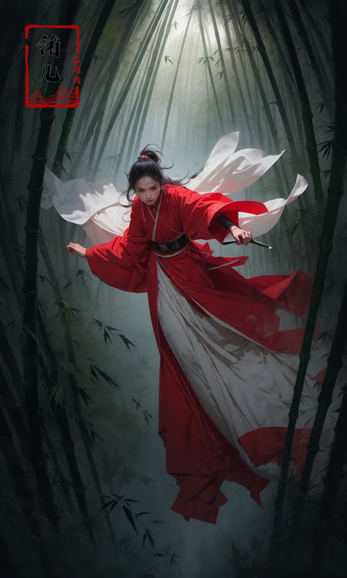 绪儿-武侠 xuer martial arts by B站绪儿已成精 on Tensor.Art