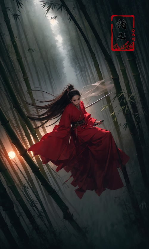 绪儿-武侠 xuer martial arts by B站绪儿已成精 on Tensor.Art