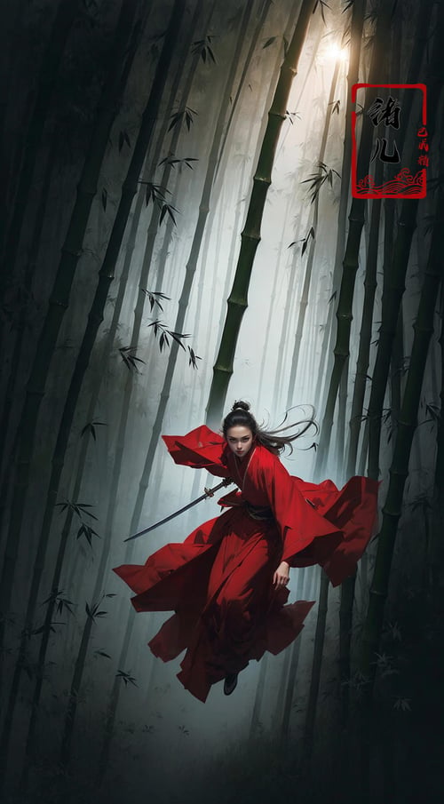绪儿-武侠 xuer martial arts by B站绪儿已成精 on Tensor.Art
