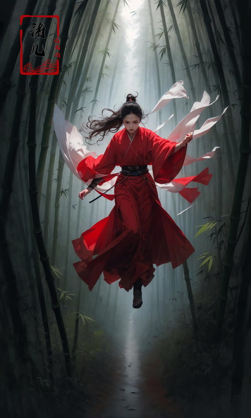 绪儿-武侠 xuer martial arts by B站绪儿已成精 on Tensor.Art