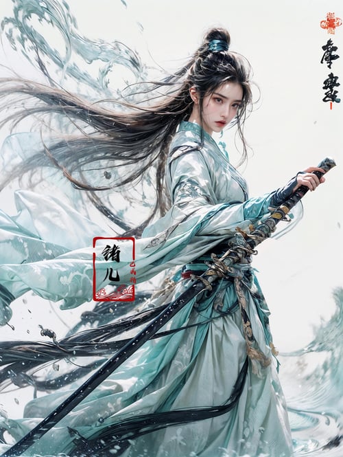 绪儿-武侠 xuer martial arts by B站绪儿已成精 on Tensor.Art