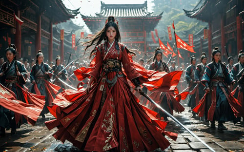 绪儿-武侠 xuer martial arts by B站绪儿已成精 on Tensor.Art