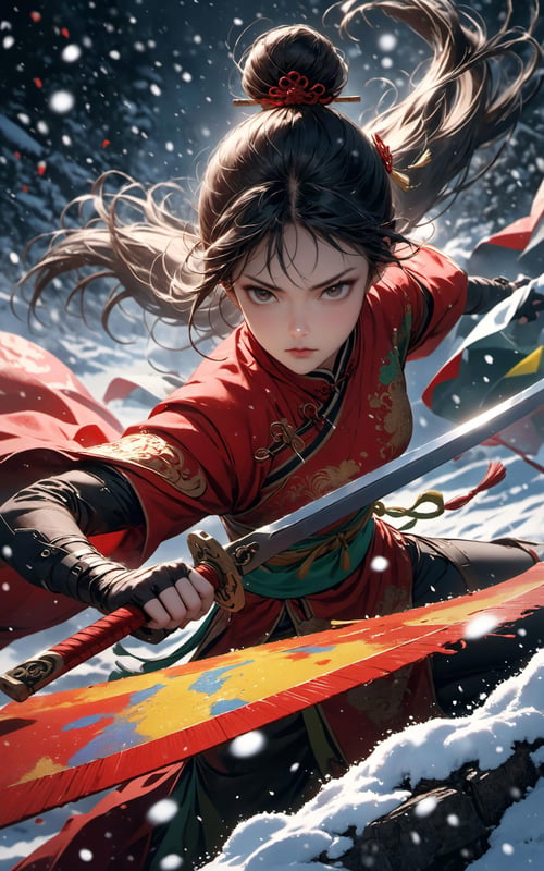 绪儿-武侠 xuer martial arts by B站绪儿已成精 on Tensor.Art