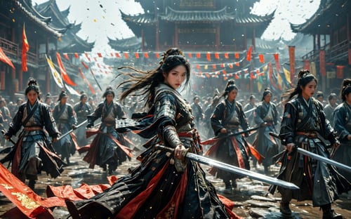 绪儿-武侠 xuer martial arts by B站绪儿已成精 on Tensor.Art