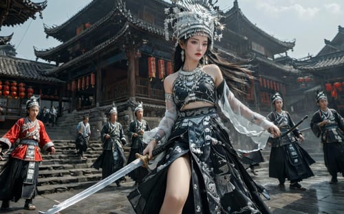绪儿-武侠 xuer martial arts by B站绪儿已成精 on Tensor.Art