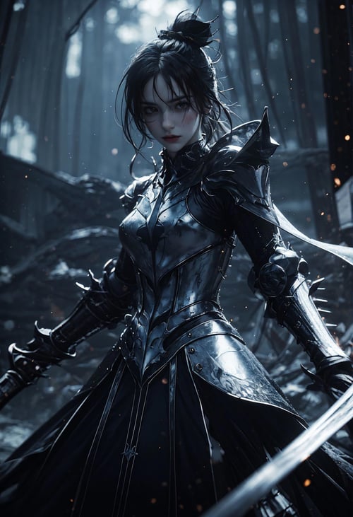【西式铠甲】绪儿-王者之路 xuer plate armor by B站绪儿已成精 on Tensor.Art