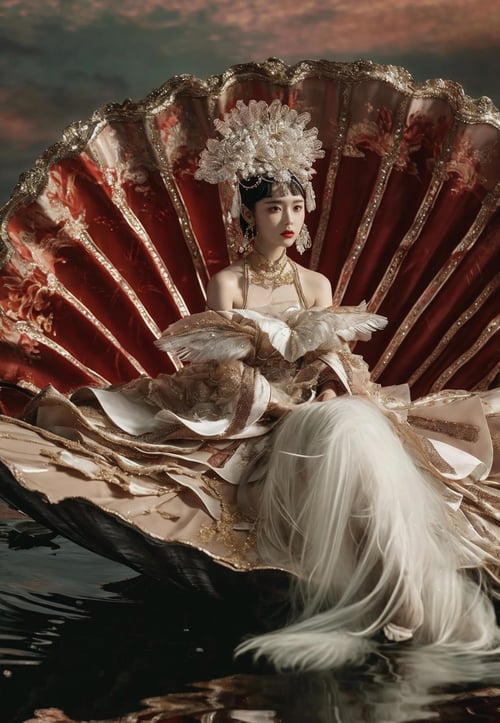 绪儿-贝壳王座 xuer Large shell by B站绪儿已成精 on Tensor.Art